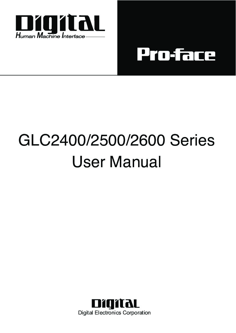 First Page Image of GLC2500-TC41-200V User Manual.pdf